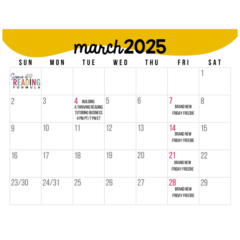 Monthly Calendar