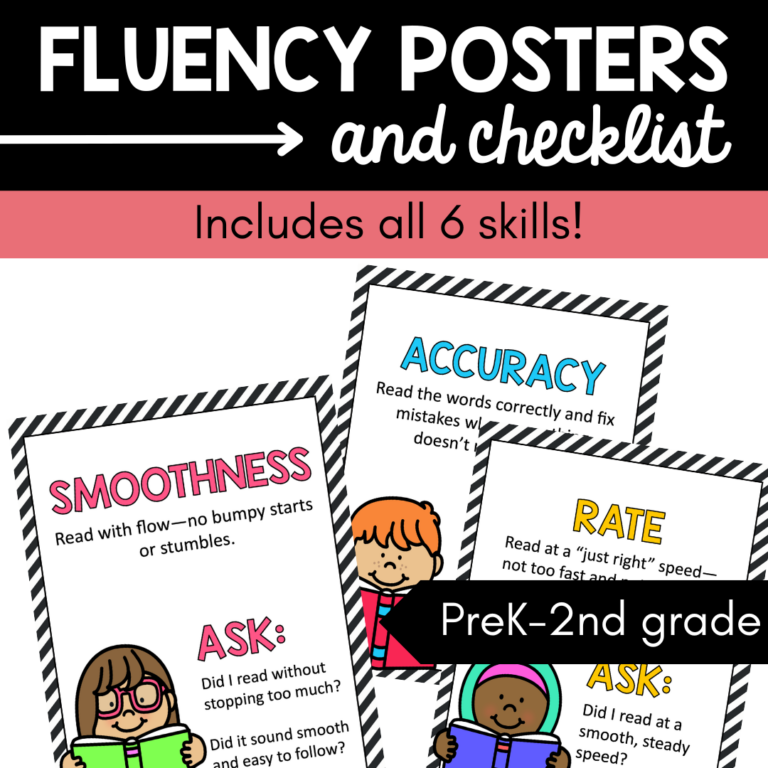 Fluency Posters