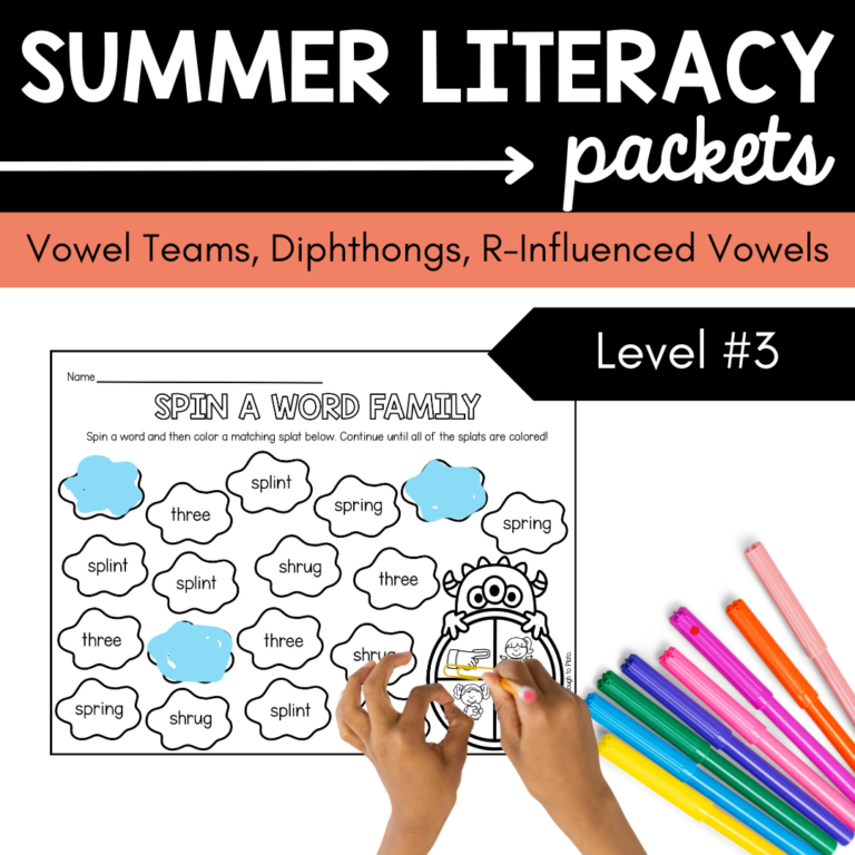 Level 3: Summer Practice Pack