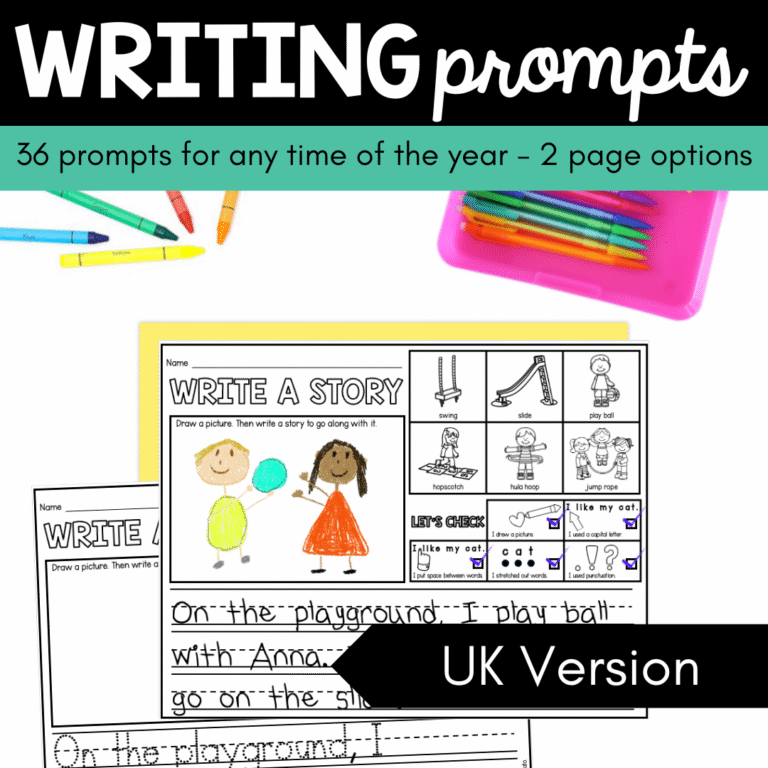 UK Version – Writing Prompts