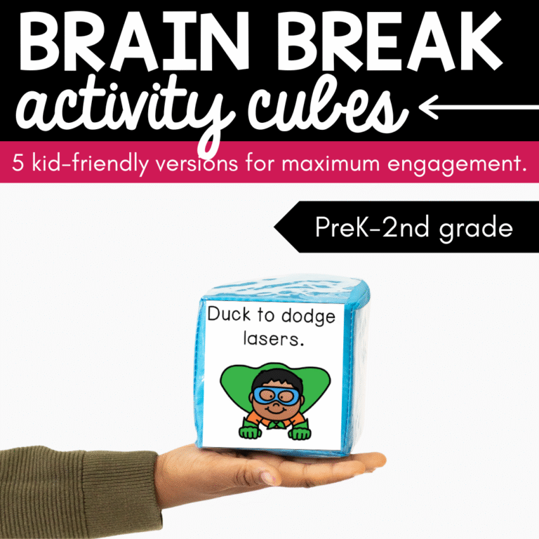 Brain Break Cubes