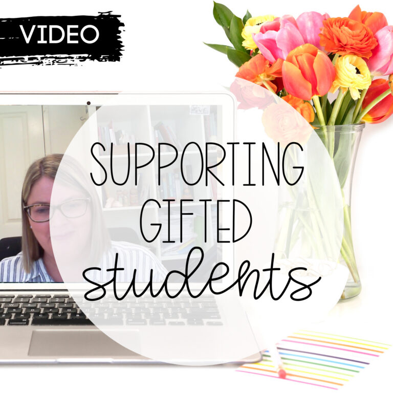 Supporting Gifted and Advanced Learners