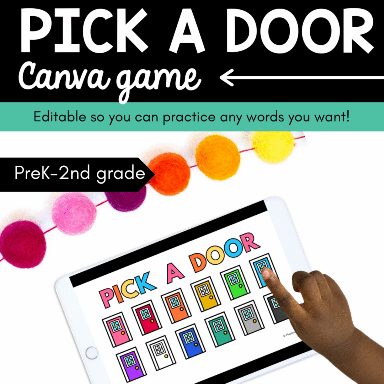Pick a Door Canva Game